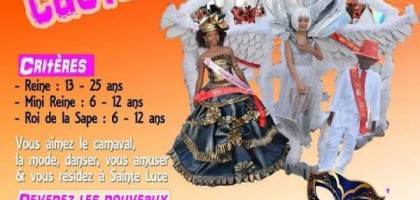 Carnaval 2019 à Sainte-Luce - Election de la reine