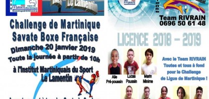 Team RIVRAIN - Challenge de Ligue Savate Boxe Française