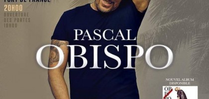 Concert de Pascal Obispo  à Tropiques Atrium