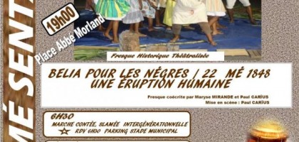 Commémoration de l’abolition de l’esclavage 2019 à Sainte-Anne