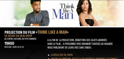 Cinema an Lè Mon : think like a man