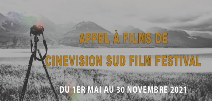 Appel à films de CineVision Sud Film Festival du 1 mai au 30 nov 2021 (Martinique)