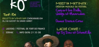 Festival culturel de Fort-de-France 2022 : Ladjé yo